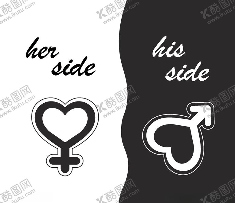 编号：66999310032048283511【酷图网】源文件下载-男女符号