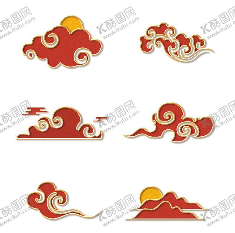 编号：94813010020215598725【酷图网】源文件下载-祥云
