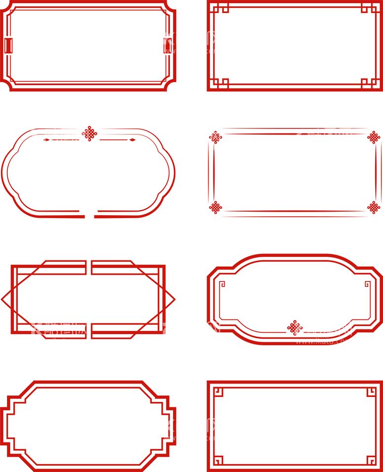 编号：51807309180640142058【酷图网】源文件下载-中式边框
