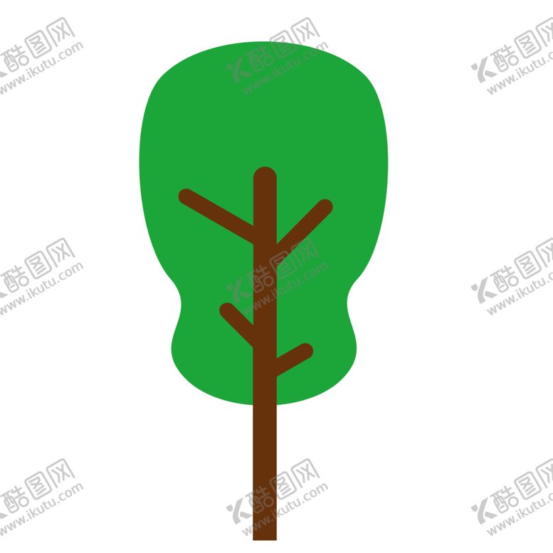 编号：14246710301222282261【酷图网】源文件下载-树木植物标志图形图标装饰素材