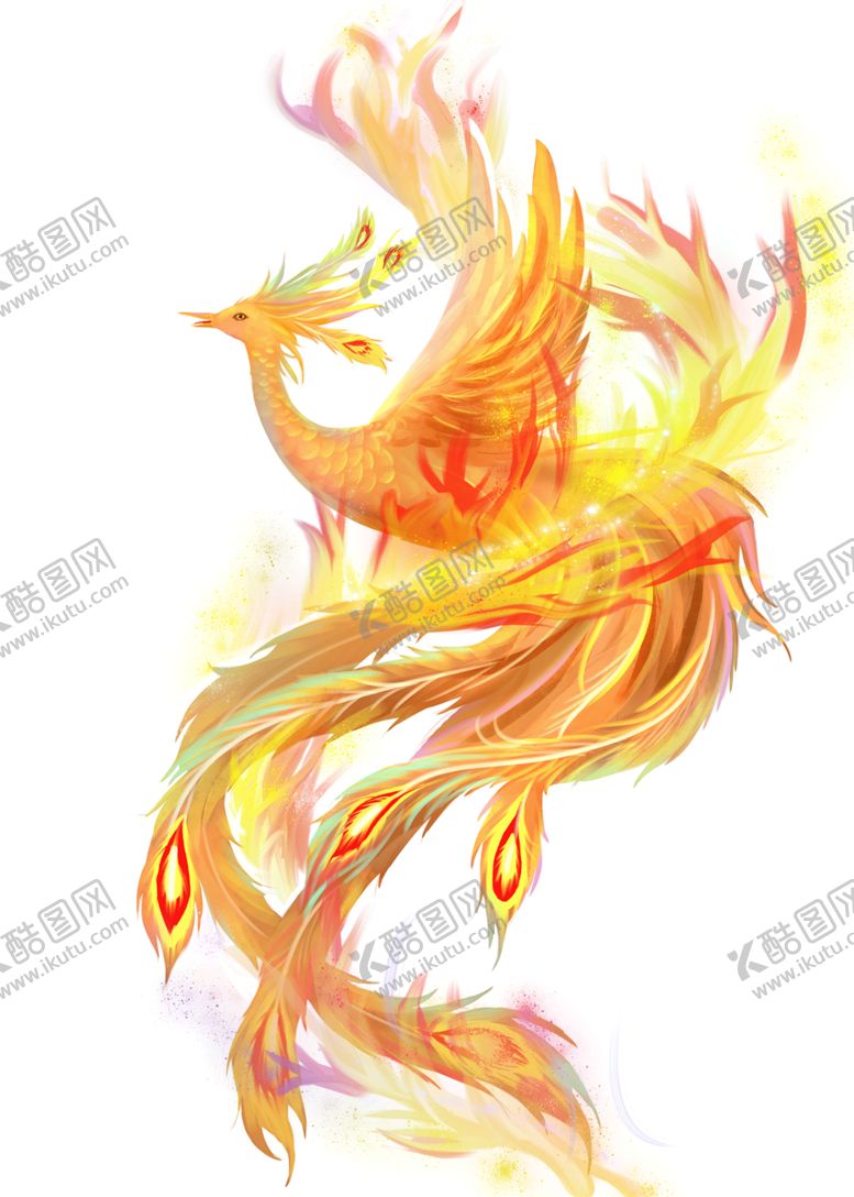 编号：20421902090011335812【酷图网】源文件下载-金色飞舞凤凰