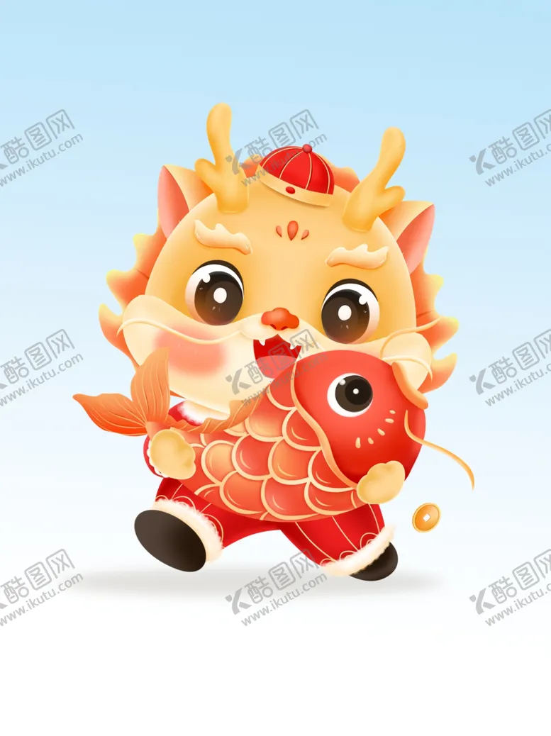 编号：66128712200355507727【酷图网】源文件下载-卡通龙