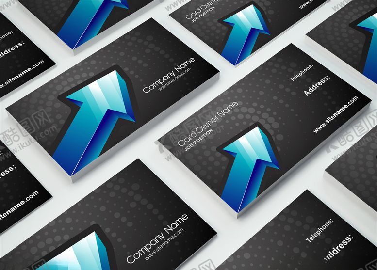 编号：33250109272311505291【酷图网】源文件下载-矢量名片模板