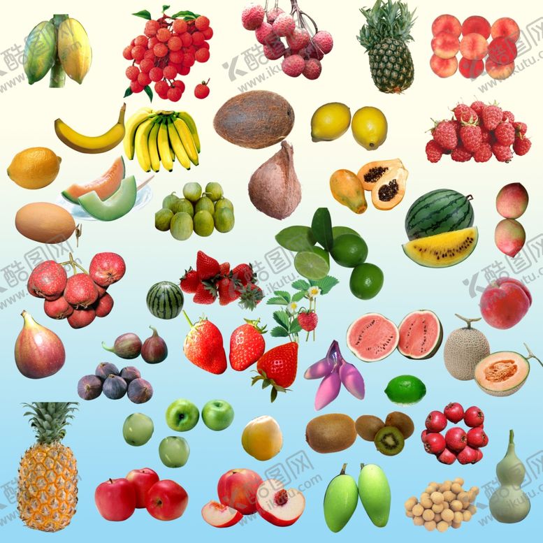 编号：90358109220002288774【酷图网】源文件下载-新鲜水果素材
