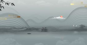 中式背景
