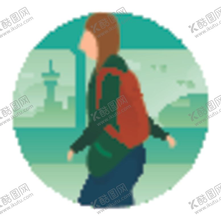 编号：94159405070153371765【酷图网】源文件下载-手绘人物插画