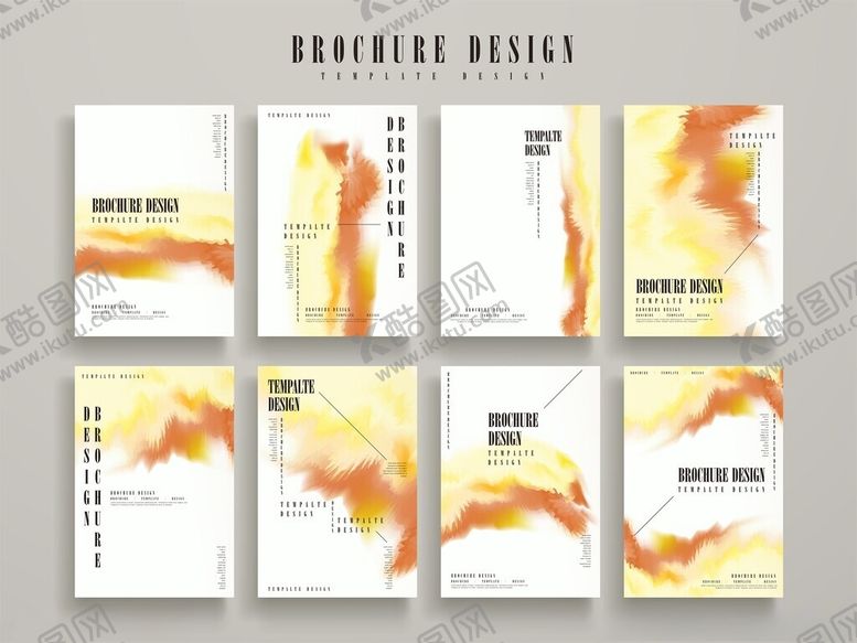 编号：78117911171623016520【酷图网】源文件下载-水墨风商务宣传册设计模板