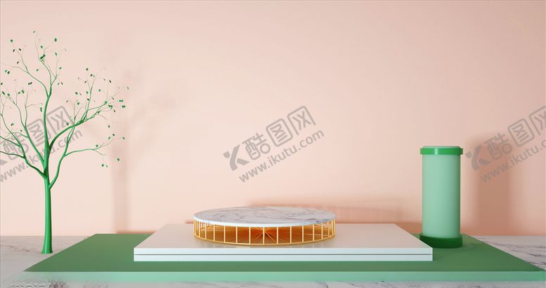 编号：39795407131345192967【酷图网】源文件下载-展台立体场景