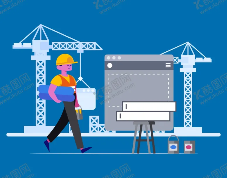 编号：68461607010310449612【酷图网】源文件下载-建筑工人矢量