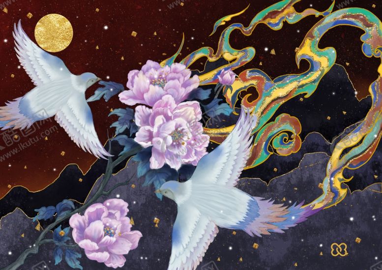 编号：47641309141004144372【酷图网】源文件下载-国潮海报设计图片