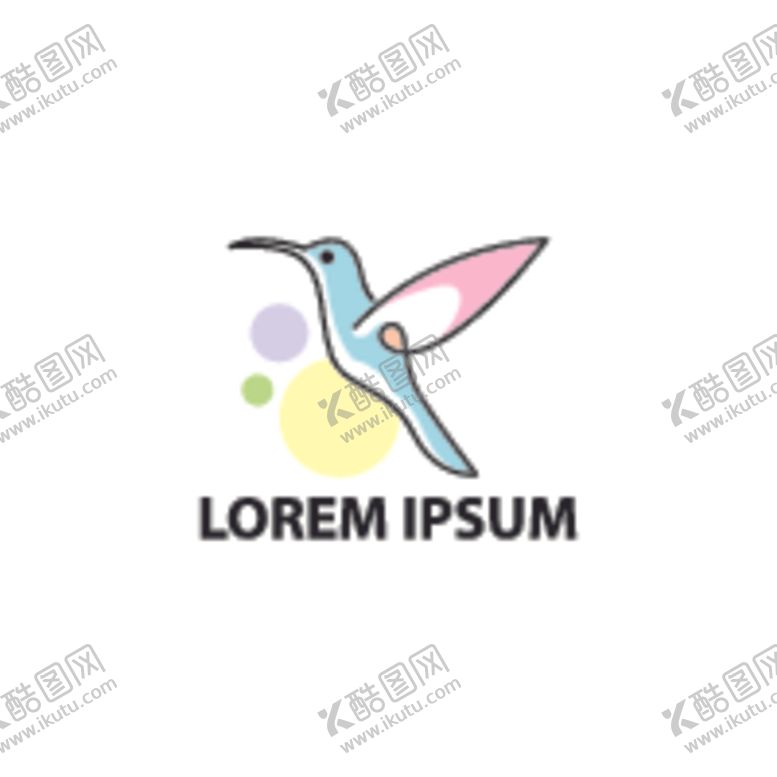 禽类LOGO标志飞小鸟图小鸟头像小鸟