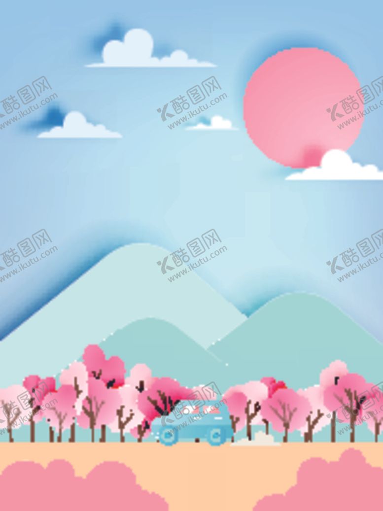 编号：55772304202340079748【酷图网】源文件下载-卡通风景