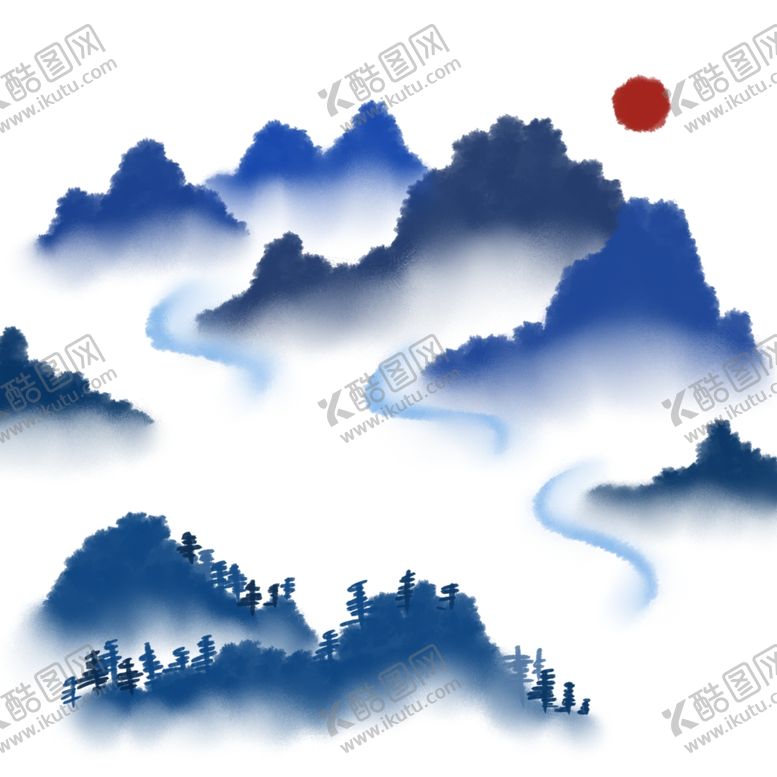 编号：59653601131035545073【酷图网】源文件下载-水墨元素泼墨笔刷墨迹素材
