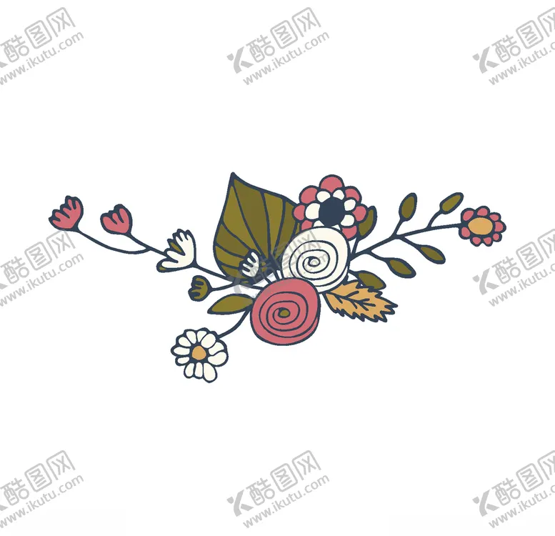 编号：57486004081134384899【酷图网】源文件下载-手绘卡通花