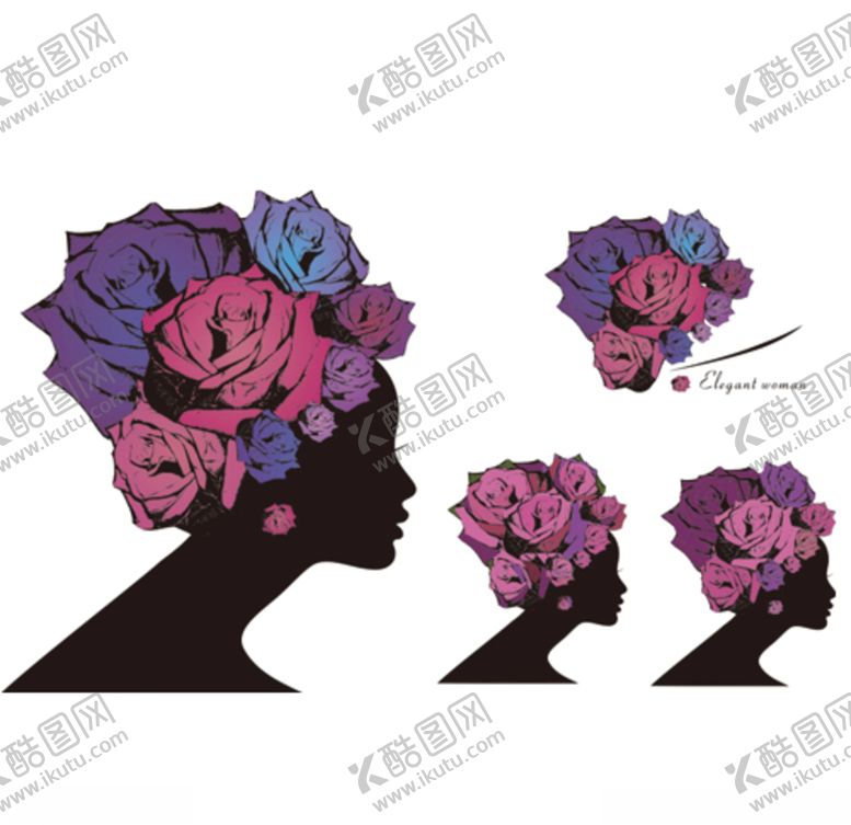 编号：96213410010824138231【酷图网】源文件下载-优雅风情的女人