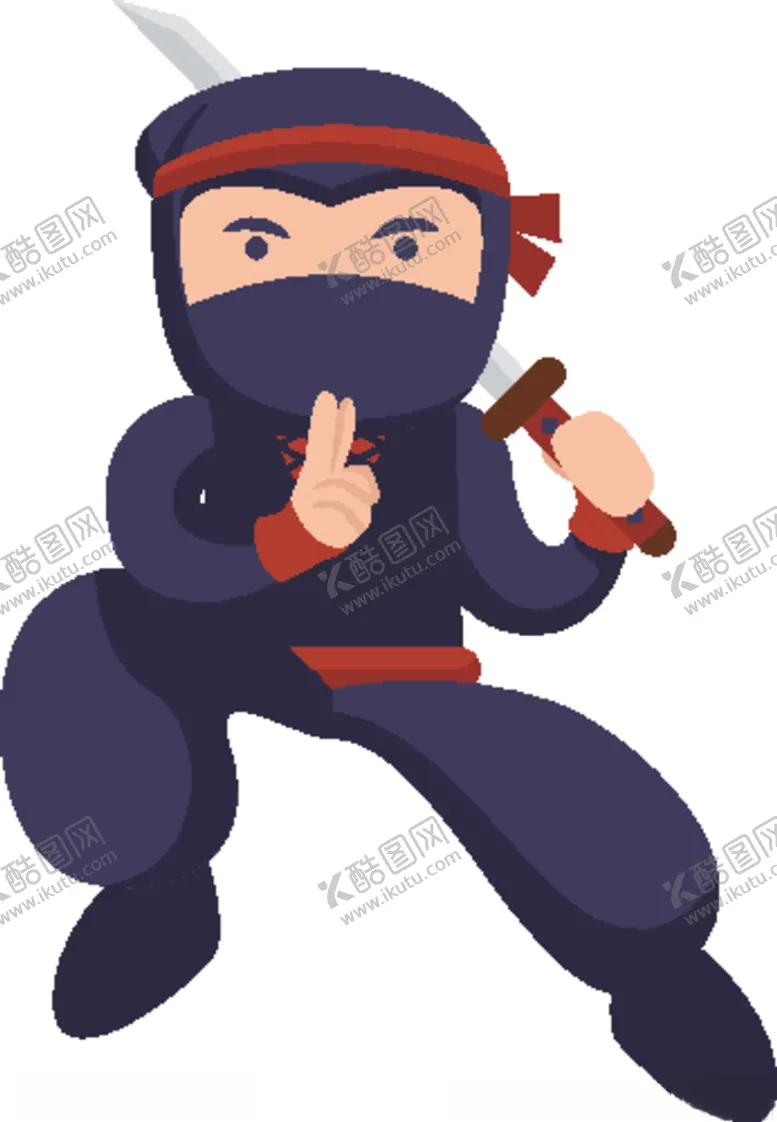 编号：56041506241902272491【酷图网】源文件下载-卡通忍者