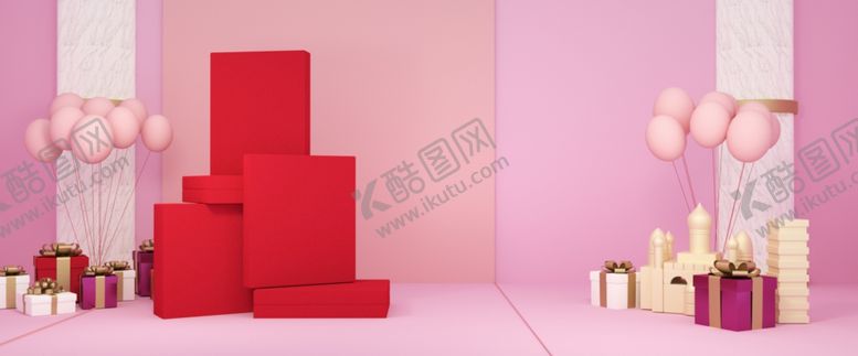 编号：71728804012147266260【酷图网】源文件下载-赛博舞台科技展台C4D场