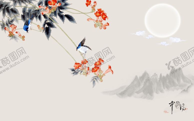 编号：64907309240552331268【酷图网】源文件下载-背景墙装饰画