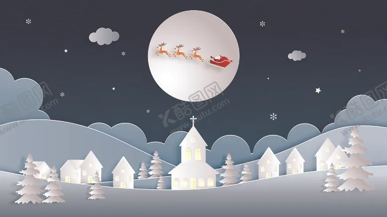 编号：28814109110817429621【酷图网】源文件下载-卡通圣诞节