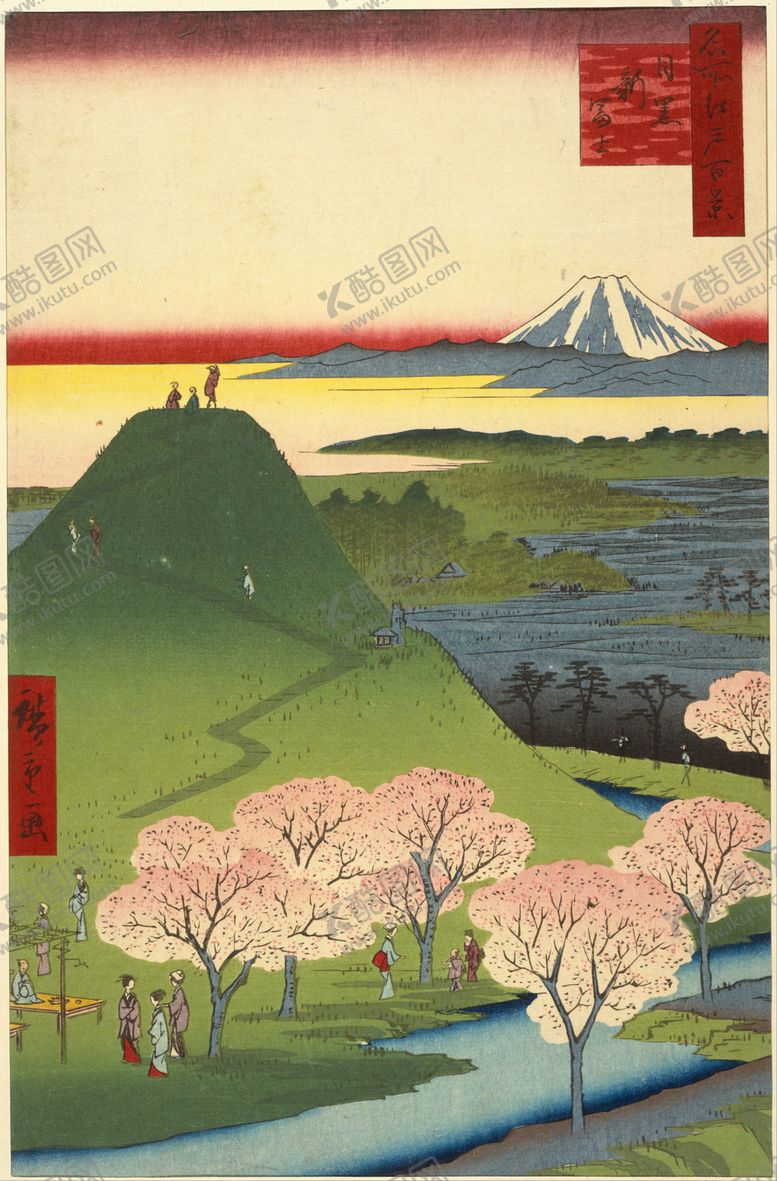 编号：18263707030153544213【酷图网】源文件下载-日本风景浮世绘