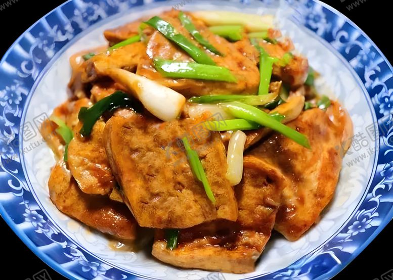 编号：18953702080729382895【酷图网】源文件下载-葱烧豆腐