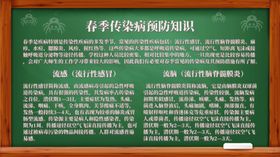 春季传染病预防