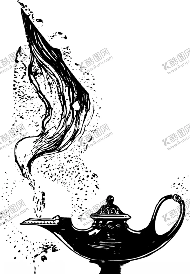 编号：96553706280529175461【酷图网】源文件下载-阿拉丁神灯插图