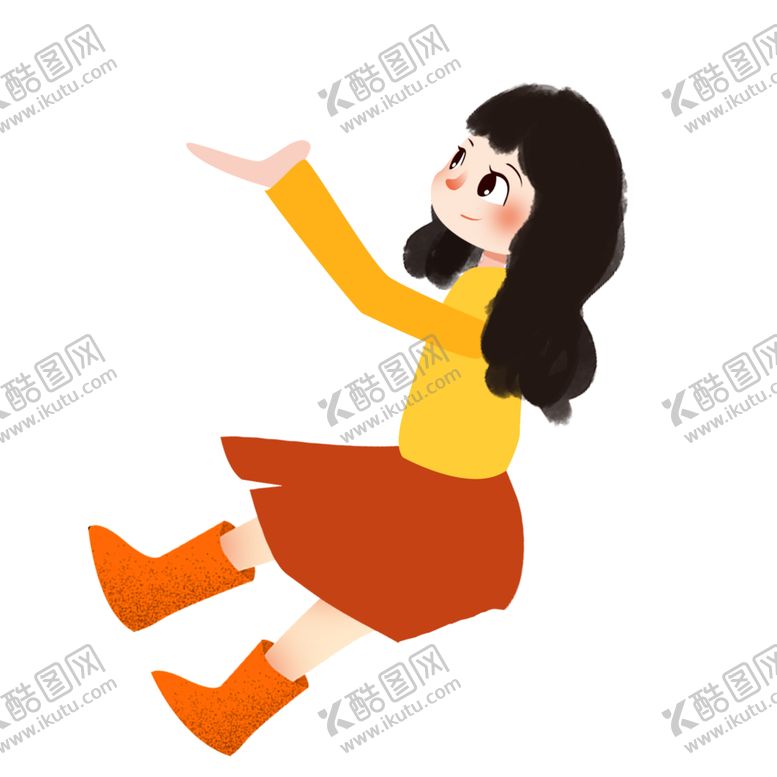 编号：57144701282138489341【酷图网】源文件下载-卡通女孩 
