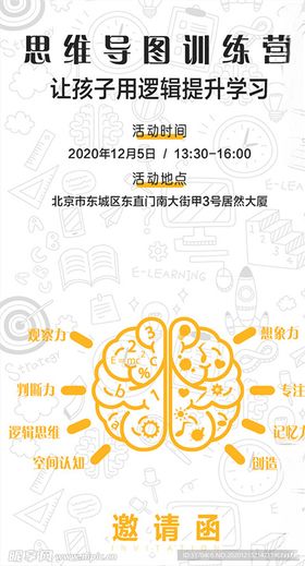 培训机构朋友圈邀请函