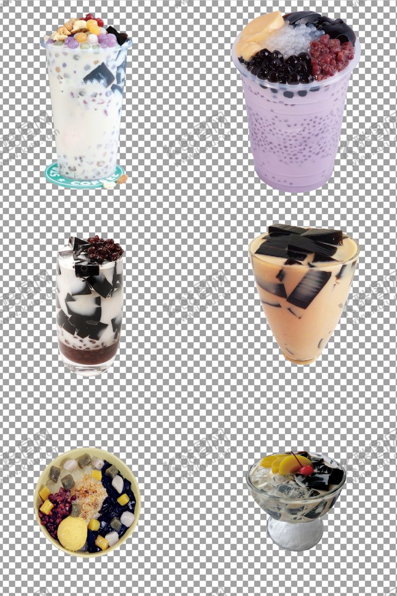 编号：12960610050923411350【酷图网】源文件下载-美味烧仙草