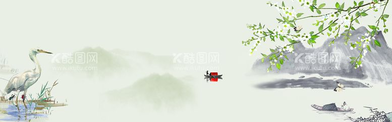 编号：95283010072150429541【酷图网】源文件下载-水墨背景