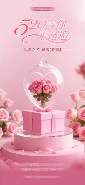 520节日移动端海报