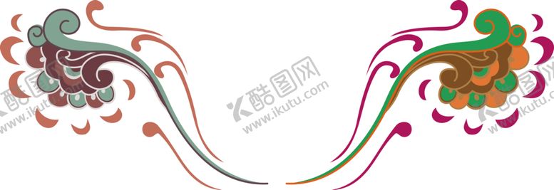 编号：25975301121855097665【酷图网】源文件下载-敦煌花纹图案 
