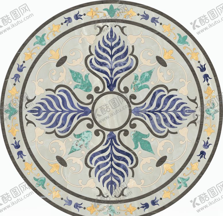 编号：50629910171037212008【酷图网】源文件下载-大理石瓷砖水刀拼花