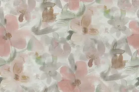 手绘花大牌印扎染碎