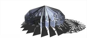 商场会展中心博物馆建筑模型