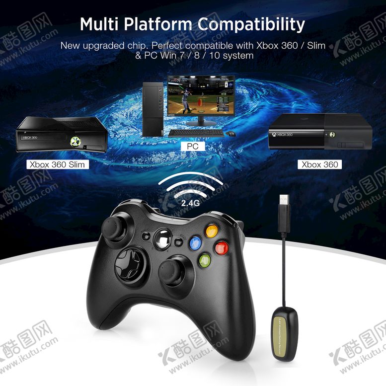 编号：17602310091110474219【酷图网】源文件下载-XBOX 360游戏 手柄兼容