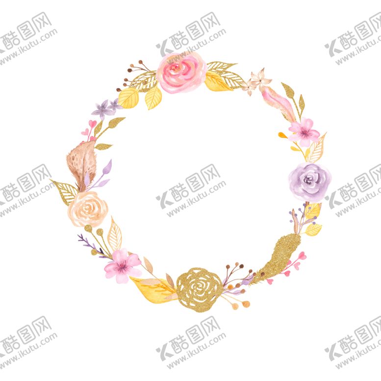 编号：66526710092251193307【酷图网】源文件下载-情人节水彩插画图案