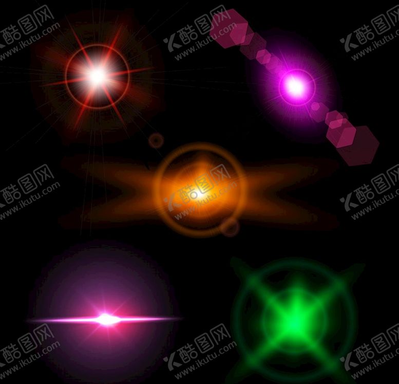 编号：14159801182020297380【酷图网】源文件下载-光源矢量素材