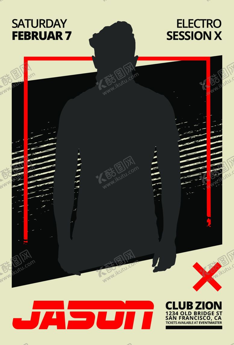 编号：55702206240801242321【酷图网】源文件下载-夜店活动海报