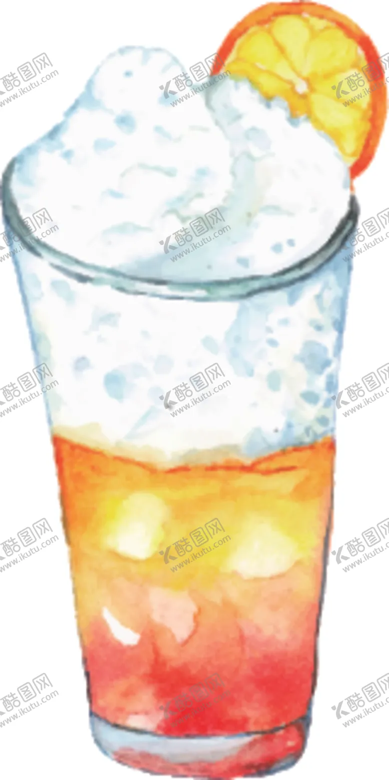编号：12959607030359443991【酷图网】源文件下载-手绘饮料风格素材