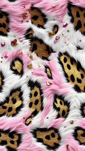 豹纹毛绒