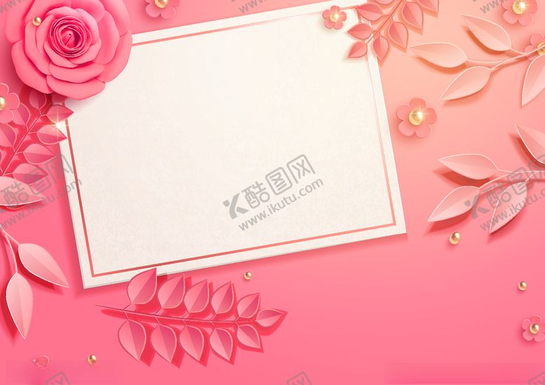 编号：18027710050545106735【酷图网】源文件下载-鲜花背景化妆品背景广告底图