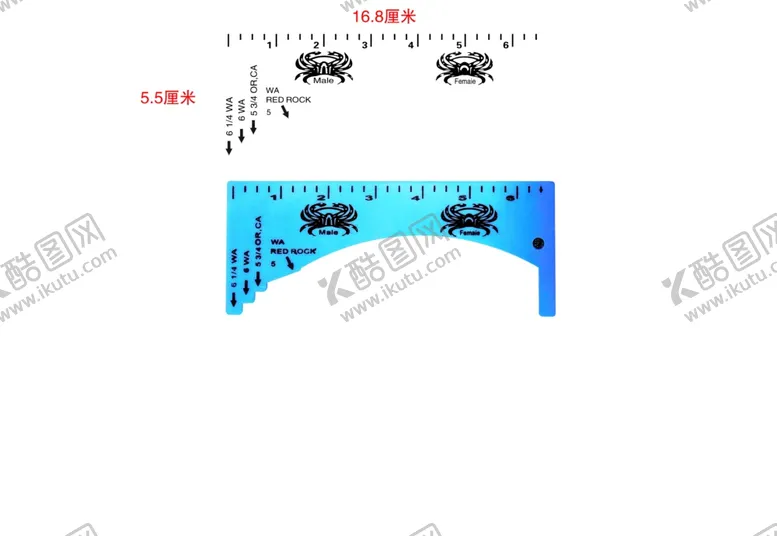 编号：23792402261654143556【酷图网】源文件下载-螃蟹卡尺