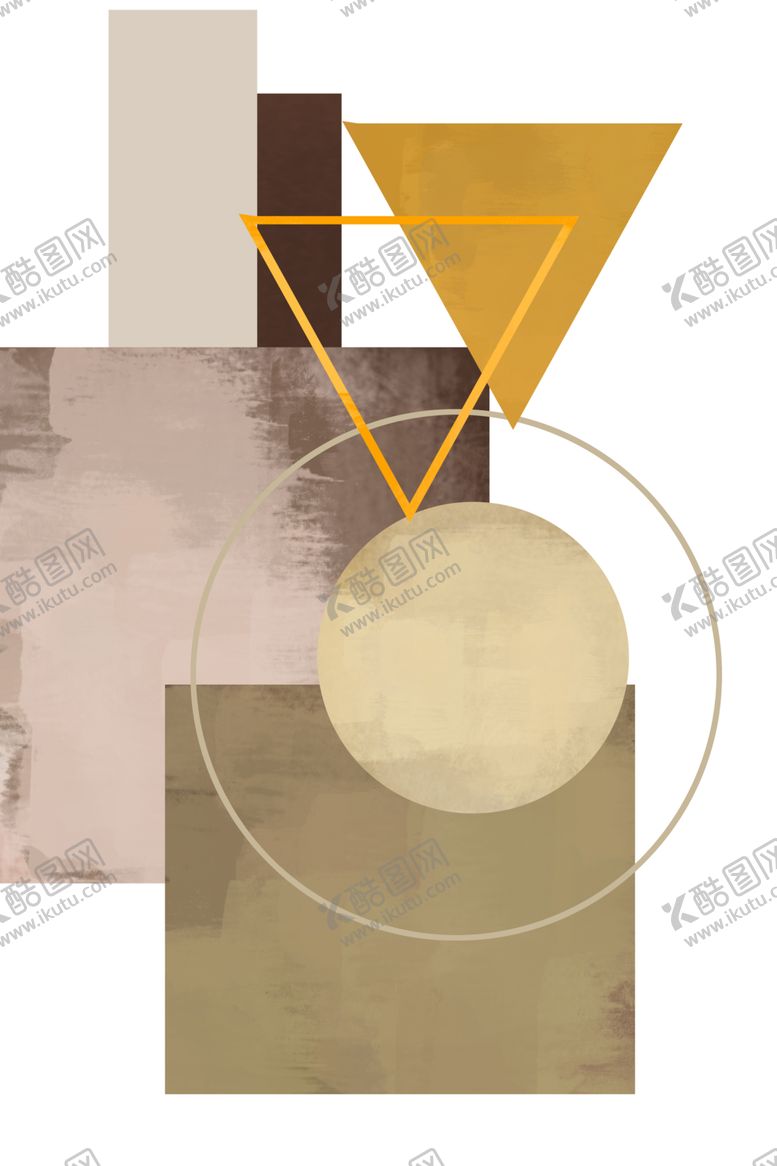 编号：97141610250212495102【酷图网】源文件下载-几何抽象画