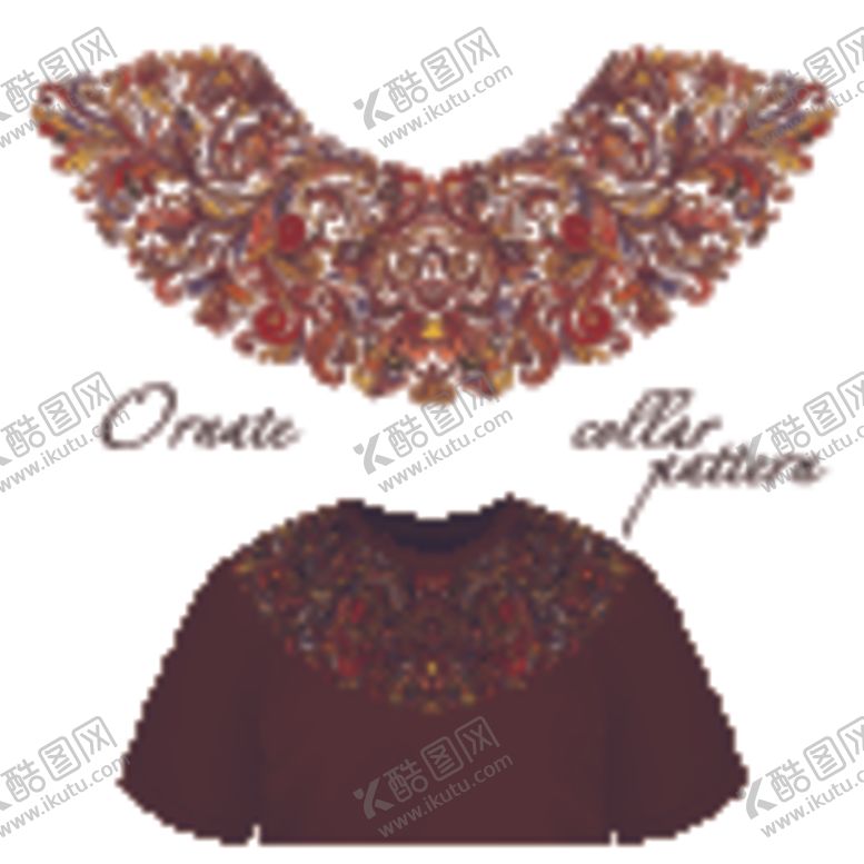 编号：74456107020413318720【酷图网】源文件下载-服饰花纹