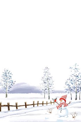 梦幻雪景