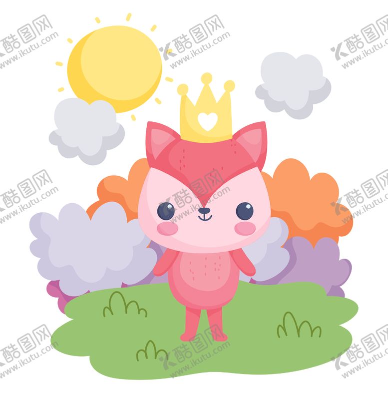 编号：61862209280033597175【酷图网】源文件下载-卡通动物