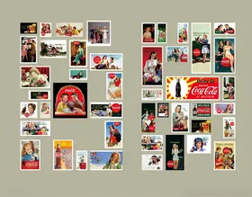 复古可乐插画海报展示