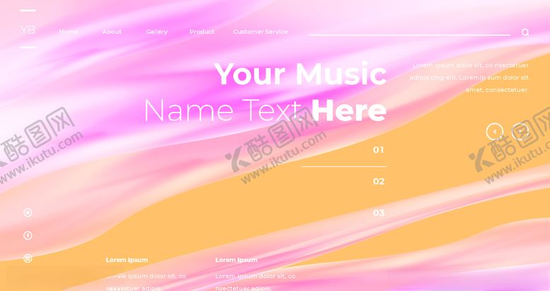 编号：89057405021735119294【酷图网】源文件下载-时尚高端抽象渐变背景